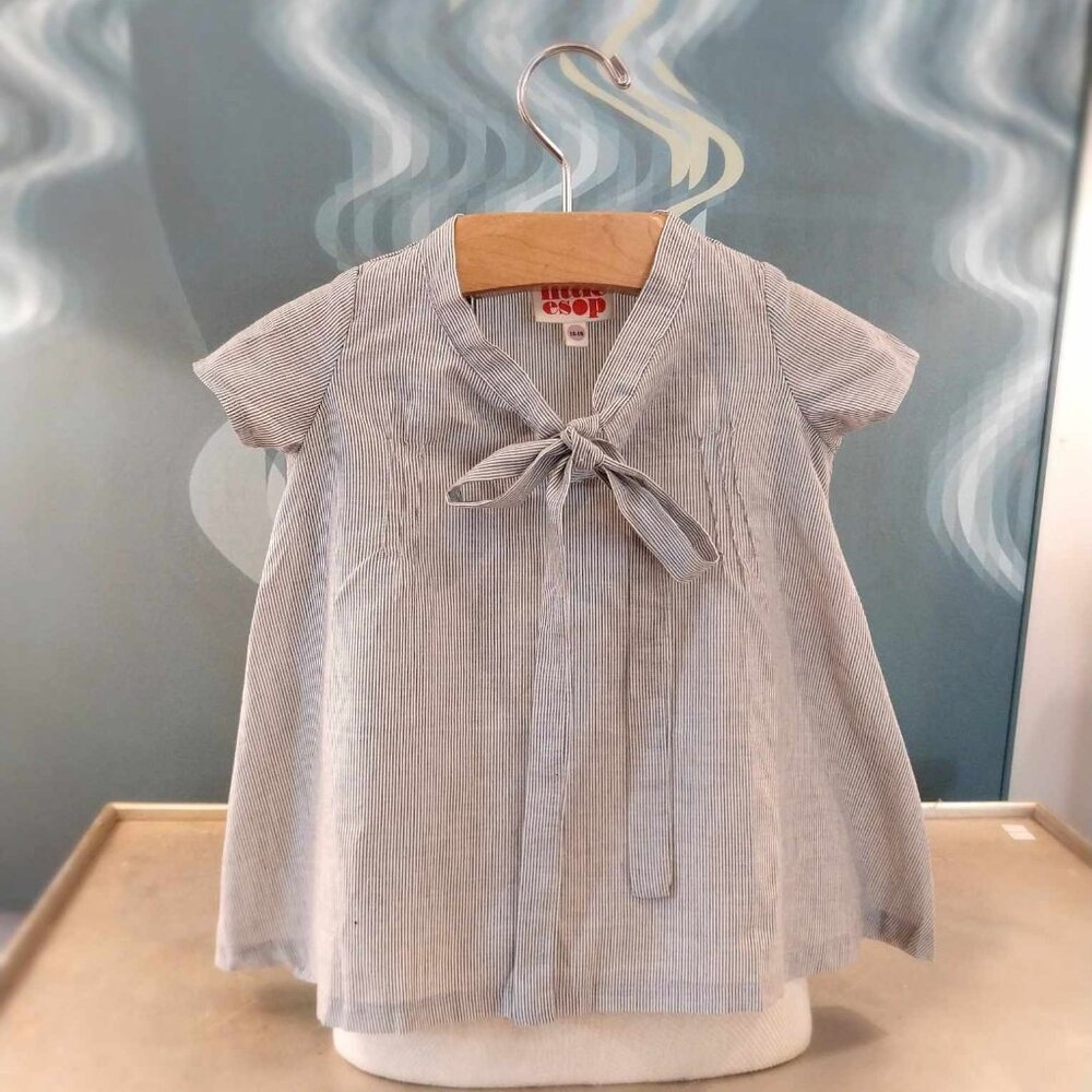 Little Esop Striped Dress 100% Organic Cotton